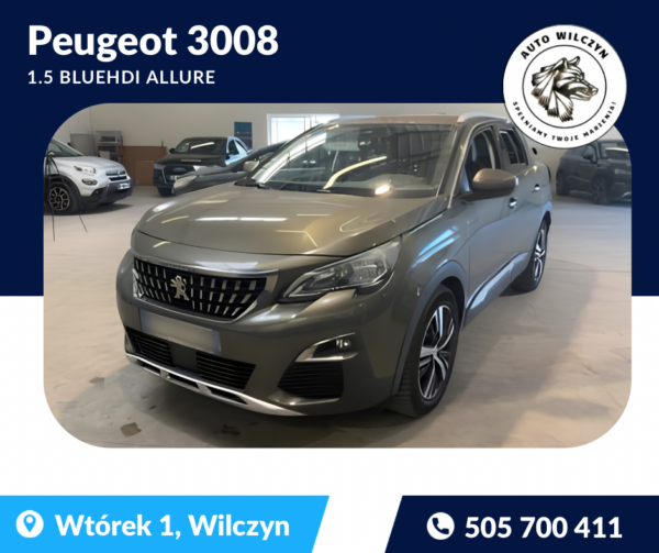 Peugeot 3008 1.5 BlueHDi Allure