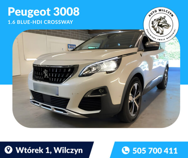 Peugeot 3008 1.6 BlueHDi Crossway