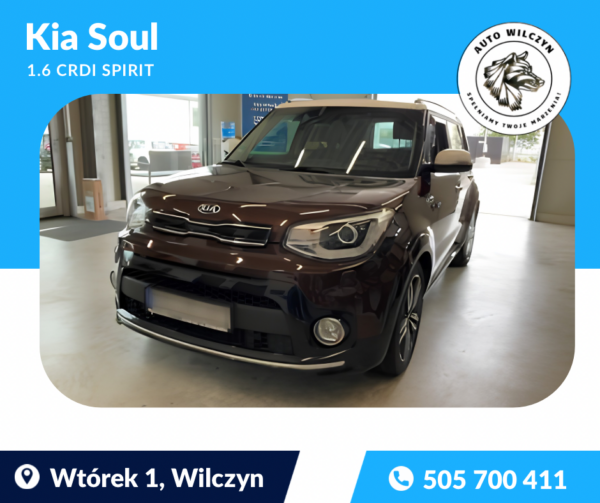 Kia Soul 1.6 CRDi Spirit